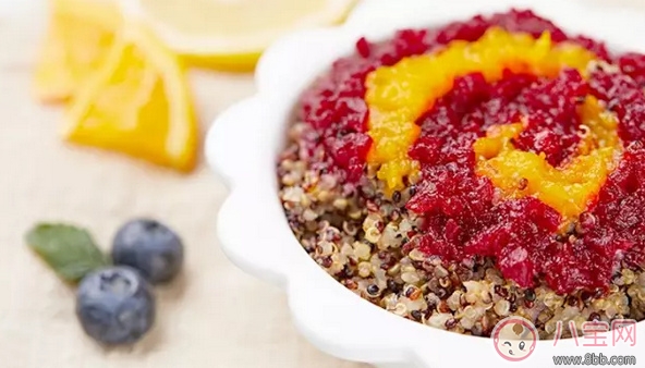 給寶寶輔食加點谷物 甜菜南瓜藜麥飯