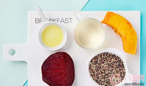 給寶寶輔食加點谷物 甜菜南瓜藜麥飯