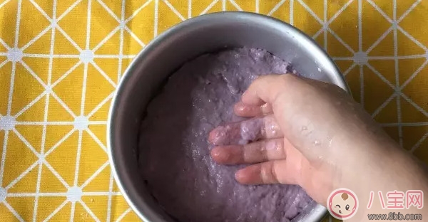 寶寶輔食 口感軟糯的紫薯發糕