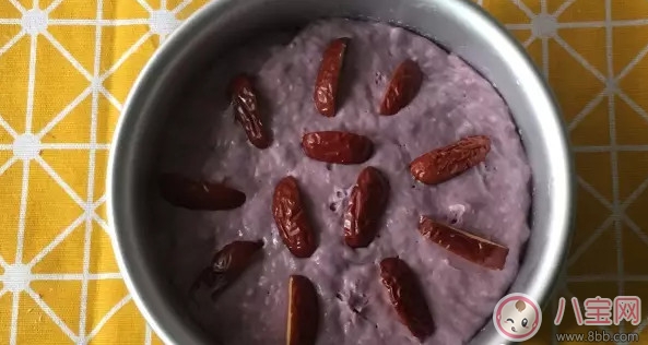 寶寶輔食 口感軟糯的紫薯發糕