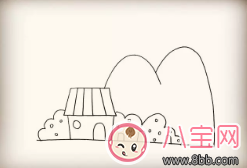 寶寶簡(jiǎn)筆畫彩虹屋 這樣畫景色系列彩虹屋 寶寶簡(jiǎn)筆畫彩虹屋 這樣畫景色系列彩虹屋