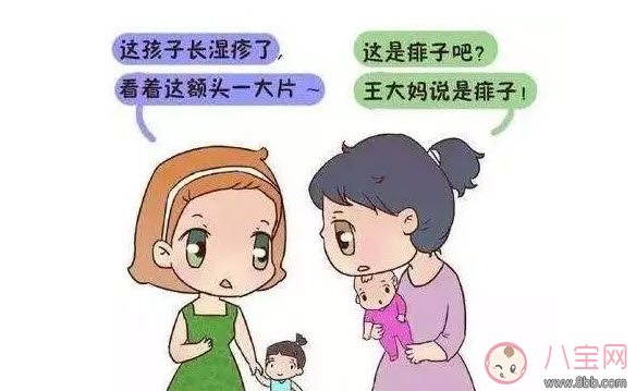 寶寶痱子和濕疹的區別 濕疹和痱子的區別圖片 寶寶痱子和濕疹的區別 濕疹和痱子的區別圖片