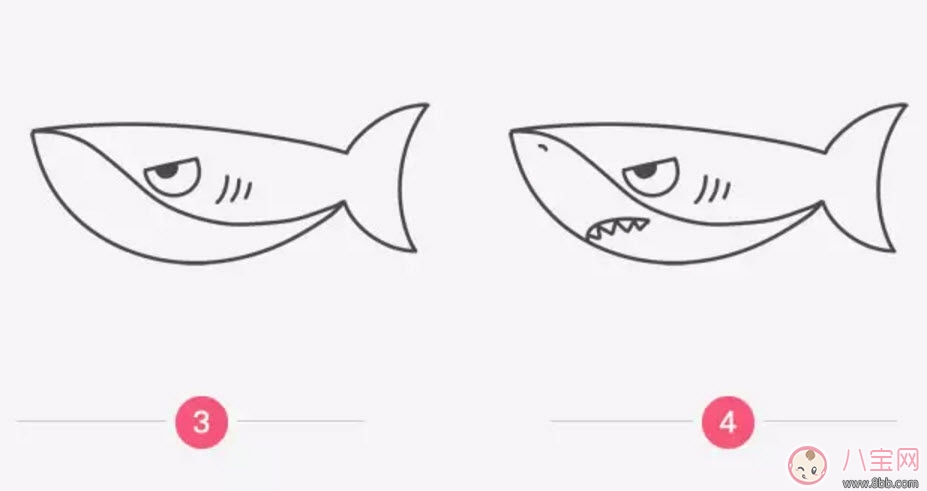 海洋生物趣味多 魚類簡筆畫 海洋生物趣味多 魚類簡筆畫