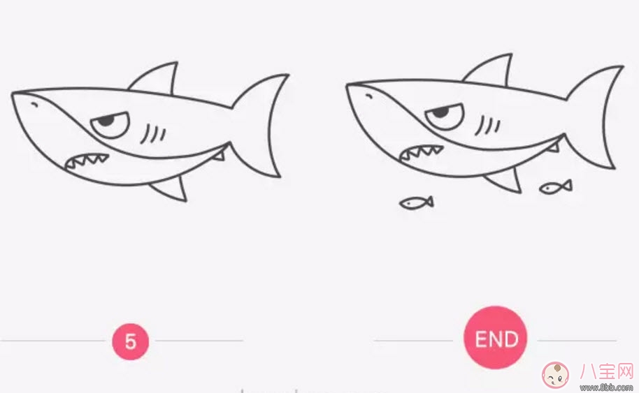 海洋生物趣味多 魚類簡筆畫 海洋生物趣味多 魚類簡筆畫