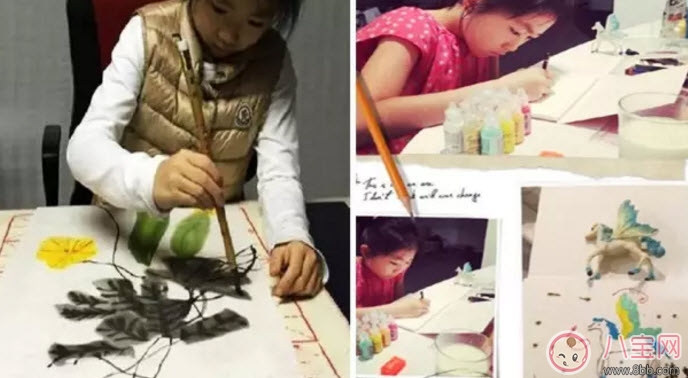 孩子學畫畫的最佳年齡 哪些明星寶寶學畫畫