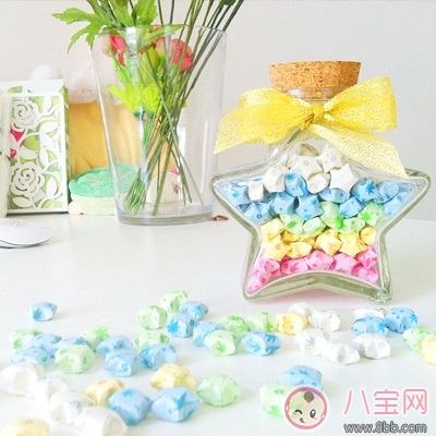 折紙星星瓶 寫下對老師最真誠的祝福！