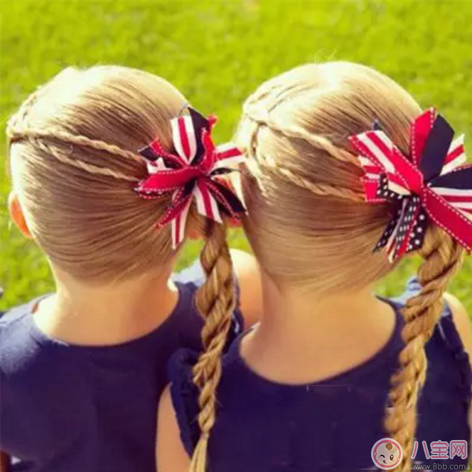 家里有兩個女兒編什么發(fā)型好看 雙胞胎好看發(fā)型推薦