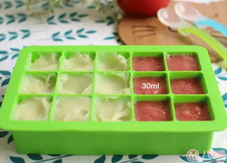 美國GreenSprouts小綠芽硅膠輔食格材質怎么樣 裝輔食脫模方便嗎