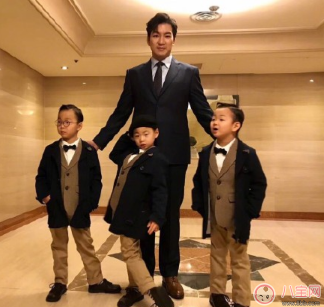 宋家三胞胎長大了是什么樣子 宋家三胞胎最新照片