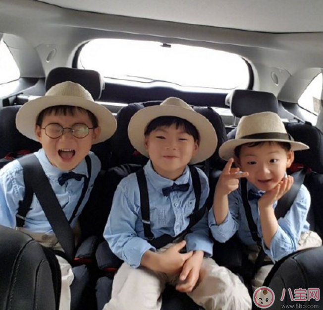 宋家三胞胎長大了是什么樣子 宋家三胞胎最新照片