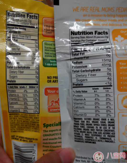 禧貝溶豆和嘉寶溶豆哪個好 禧貝嘉寶溶豆對比分析 禧貝溶豆和嘉寶溶豆哪個好 禧貝嘉寶溶豆對比分析