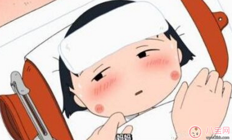 小孩發燒媽媽心情語錄 孩子發燒媽媽心情說說