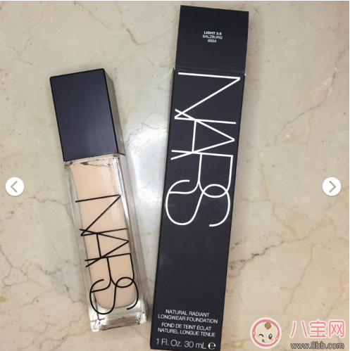 Nars longwear foundation粉底液色號選擇  Nars粉底液色號試用色號推薦