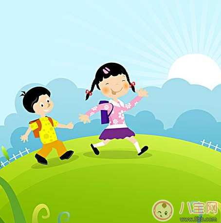 早上送孩子上學怎么發朋友圈 送女兒上學心情說說