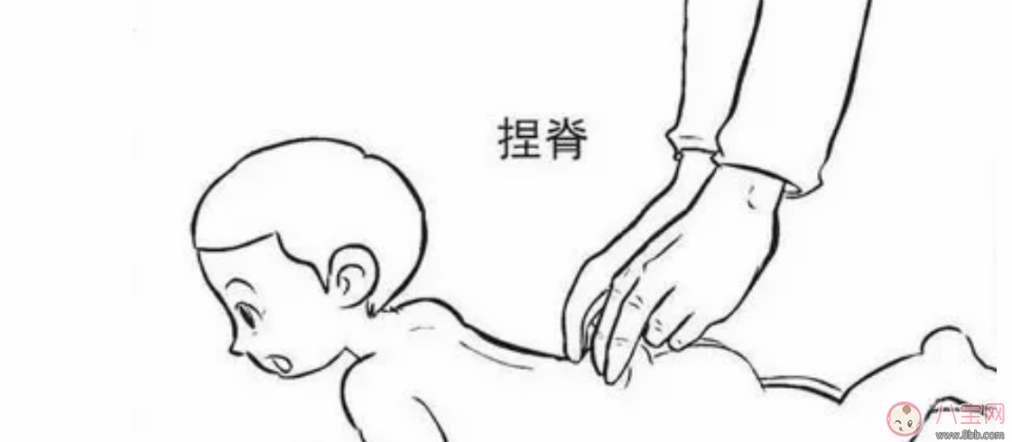 孩子喉嚨發炎怎么推拿 小兒嗓子發炎按摩手法圖解