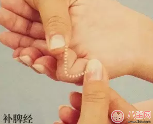 寶寶腸胃虛弱推拿方法 小兒消化不良推拿手法圖解