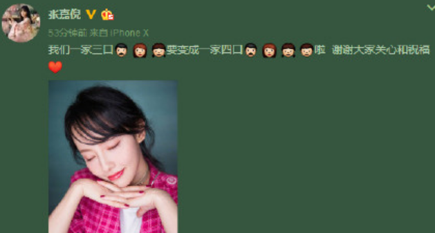 張嘉倪懷二胎老公是誰 張嘉倪二胎預產期