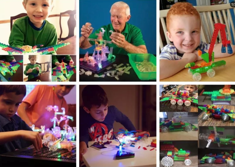 3D激光搭建積木Laser Pegs適合多大的寶寶玩 3D激光搭建積木Laser Pegs使用測評