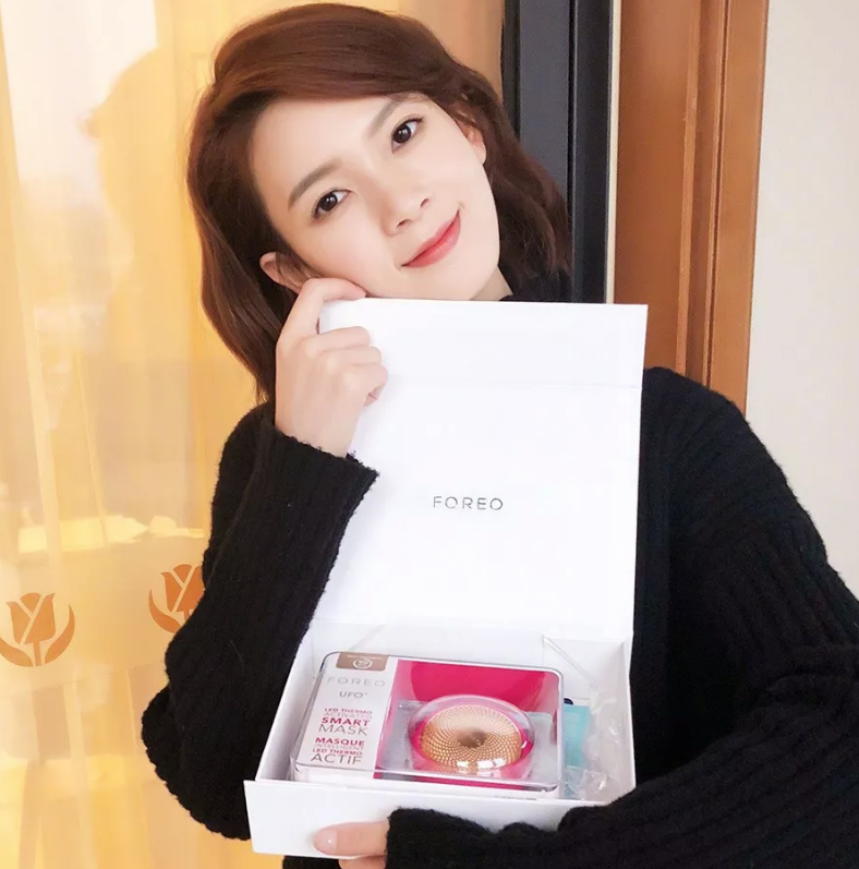 譚松韻江疏影同款FOREO電動UFO面膜儀怎么樣 FOREO UFO面膜儀孕婦哺乳期可以用嗎