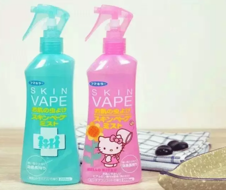Vape未來驅蚊止汗噴霧藍色和粉色有什么區別 甜馨同款Vape未來驅蚊止汗噴霧測評
