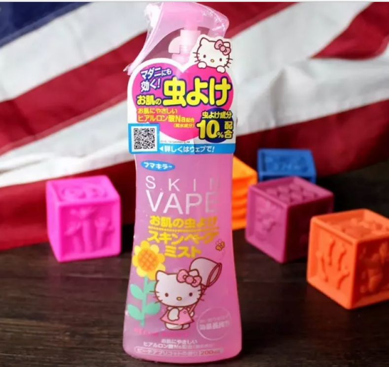 Vape未來驅蚊止汗噴霧藍色和粉色有什么區別 甜馨同款Vape未來驅蚊止汗噴霧測評