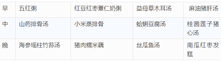 排惡露月子餐怎么做 排惡露吃哪些食物好2018