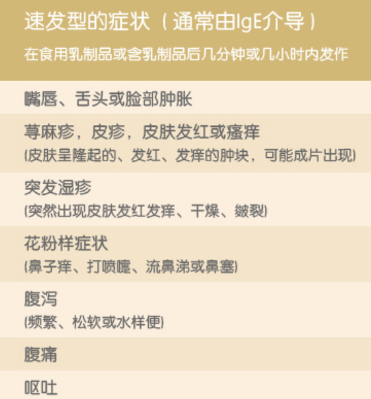 速發型和遲發型過敏反應區別 牛奶蛋白過敏混合過敏反應癥狀有哪些 速發型和遲發型過敏反應區別 牛奶蛋白過敏混合過敏反應癥狀有哪些