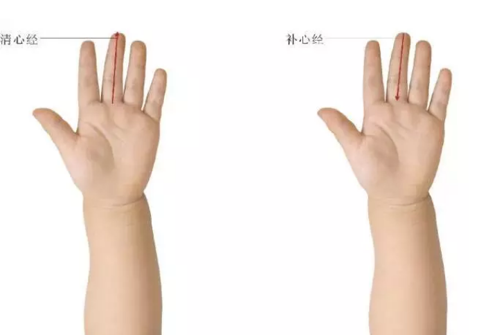 寶寶心經正確推拿手法圖 小兒去心火的推拿手法 寶寶心經正確推拿手法圖 小兒去心火的推拿手法