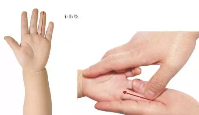 寶寶肺經(jīng)正確手法圖 小兒補肺經(jīng)的推拿手法
