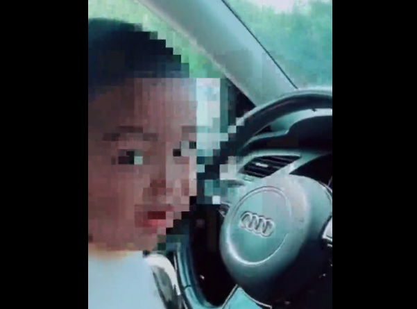 兩歲侄子開奧迪是真的嗎 兩歲孩子開奧迪發(fā)朋友圈炫耀