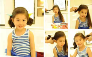 給女寶梳什么發型好看 女寶扎頭發教程2018