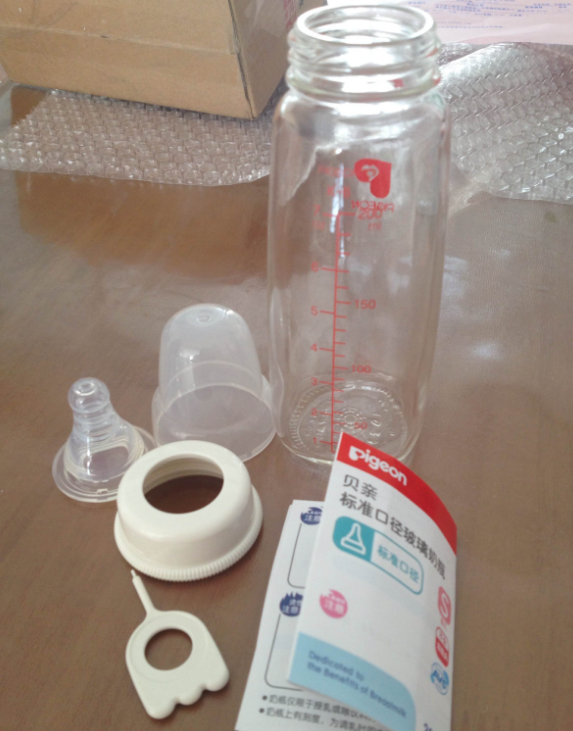 貝親玻璃奶瓶怎么樣 日本貝親標準口徑玻璃奶瓶測評