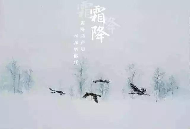 霜降時節(jié)的由來 關(guān)于霜降的詩詞典故