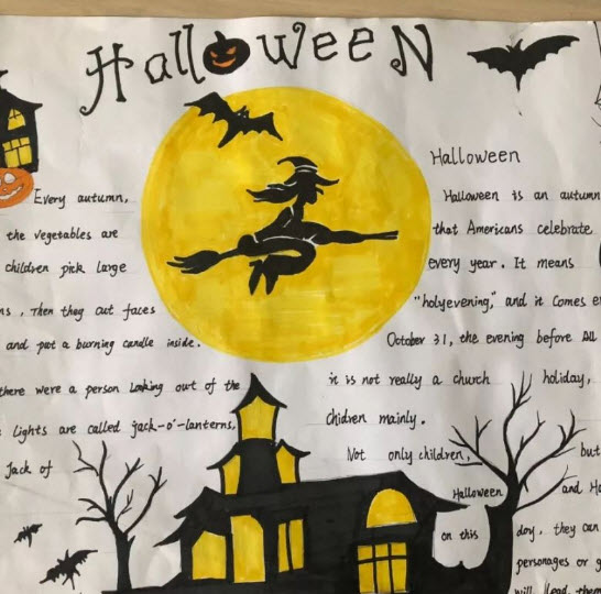 萬圣節英語手抄報簡單又漂亮 萬圣節英語手抄報圖片大全 萬圣節英語手抄報簡單又漂亮 萬圣節英語手抄報圖片大全