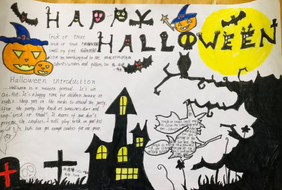 萬圣節英語手抄報簡單又漂亮 萬圣節英語手抄報圖片大全 萬圣節英語手抄報簡單又漂亮 萬圣節英語手抄報圖片大全