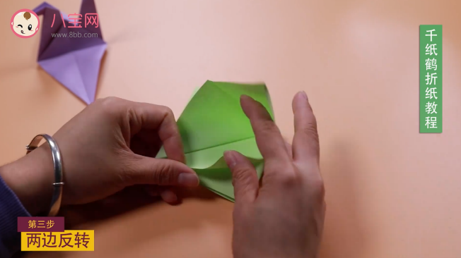 千紙鶴折紙視頻    千紙鶴折紙步驟圖