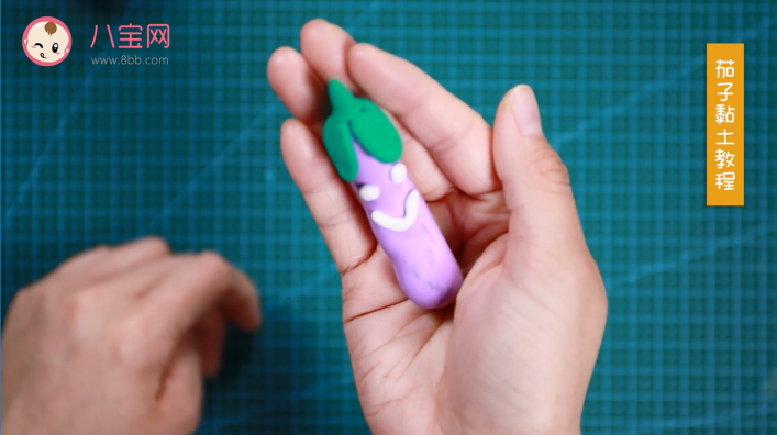 茄子粘土視頻教程 手工粘土制作茄子步驟圖 茄子粘土視頻教程 手工粘土制作茄子步驟圖