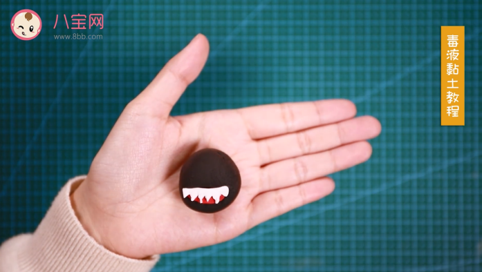 毒液粘土視頻教程  超輕粘土做毒液步驟圖