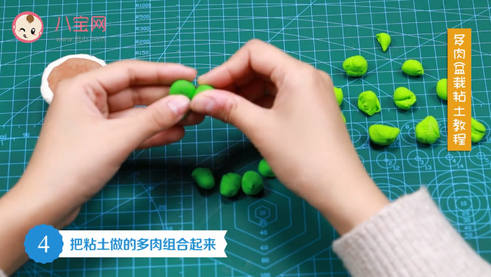 多肉盆栽粘土視頻教程 多肉盆栽粘土制作方法 多肉盆栽粘土視頻教程 多肉盆栽粘土制作方法