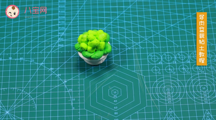 多肉盆栽粘土視頻教程 多肉盆栽粘土制作方法 多肉盆栽粘土視頻教程 多肉盆栽粘土制作方法