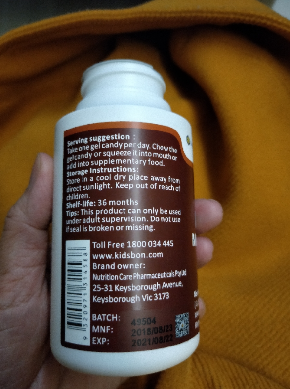 ?維D-Kidsbon小鹿邦邦效果好嗎 ?維D-Kidsbon小鹿邦邦使用評測