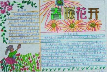 立春手抄報圖片 2019立春手抄報資料內容