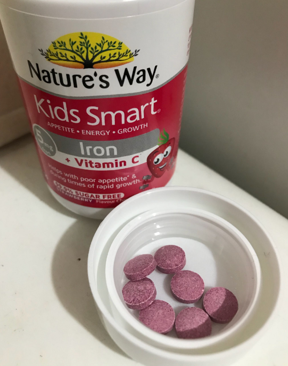 Natures Way佳思敏寶寶補(bǔ)鐵咀嚼片怎么樣 Natures Way寶寶補(bǔ)鐵咀嚼片試用測評