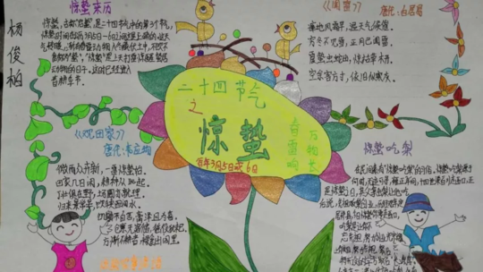 2019驚蟄手抄報(bào)圖片 關(guān)于驚蟄手抄報(bào)內(nèi)容 2019驚蟄手抄報(bào)圖片 關(guān)于驚蟄手抄報(bào)內(nèi)容
