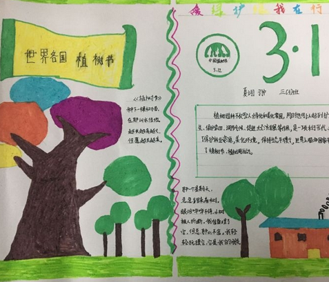 2019植樹節(jié)手抄報大全 植樹節(jié)的手抄報該怎么畫畫