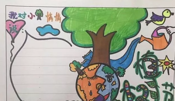 植樹節手抄報模板內容 植樹節手抄報資料內容2019