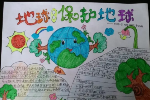 地球日手抄報圖片模板2019 地球日手抄報內容 地球日手抄報圖片模板2019 地球日手抄報內容