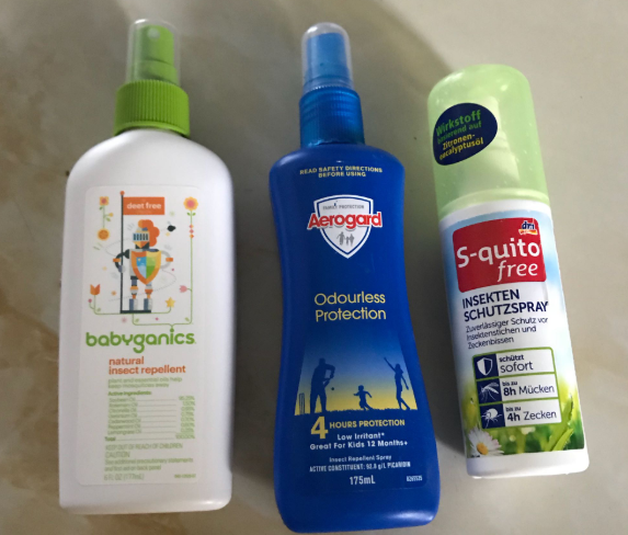 寶寶驅蚊液哪個牌子好 甘尼克寶貝和Aerogard驅蚊液S-quito對比