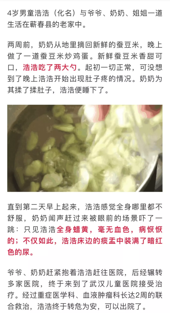 蠶豆病是什么疾病 蠶豆病可以吃蠶豆嗎