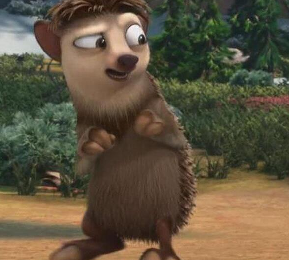 李現撞臉冰河世紀鼴鼠對比照 二次元李現表情包大全